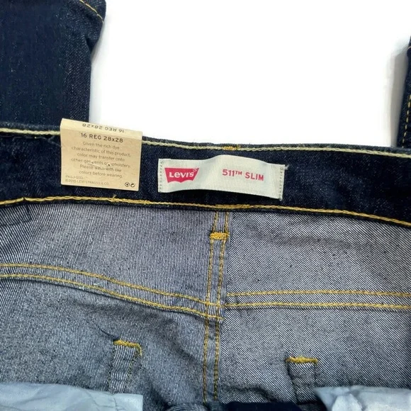 Levi’s 511 Slim Women’s Jeans Size 16R, Waist 28 - Picture 4 of 9